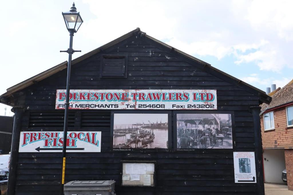 4 Bed Home 3 Mins From Harbour + Sandy Beach Folkestone Eksteriør bilde